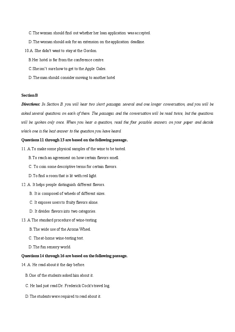 2024年高考押题预测卷02（上海卷）英语（考试版）第2页