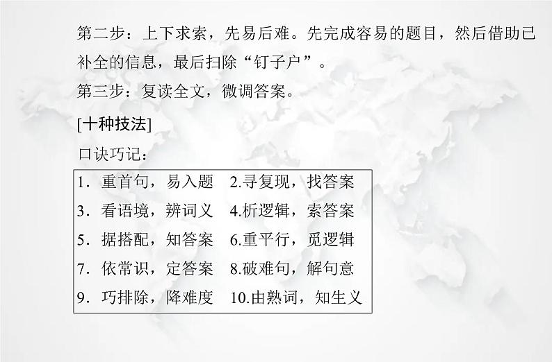 高中英语学业水平测试复习题型Ⅳ完形填空课件第3页