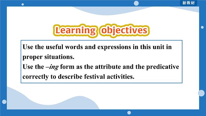 人教新教材必修3 Unit1 FESTIVALS AND CELEBRATIONS Assessing Your Progress课件04