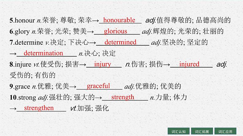 2025届高三一轮复习英语课件第1部分主题专项突破主题语境2人与社会主题群2文学、艺术与体育主题5SportsandFitness运动与健康（人教版新高考新教材）第8页