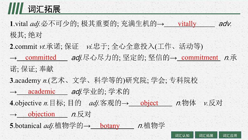 2025届高三一轮复习英语课件第1部分主题专项突破主题语境1人与自我主题群2做人与做事主题3PeopleofAchievement卓有成就的人物（人教版新高考新教材）第7页