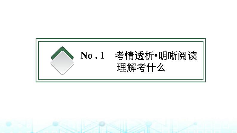 新高考（广西专版）2024届高考英语二轮复习专题一阅读理解课件第3页