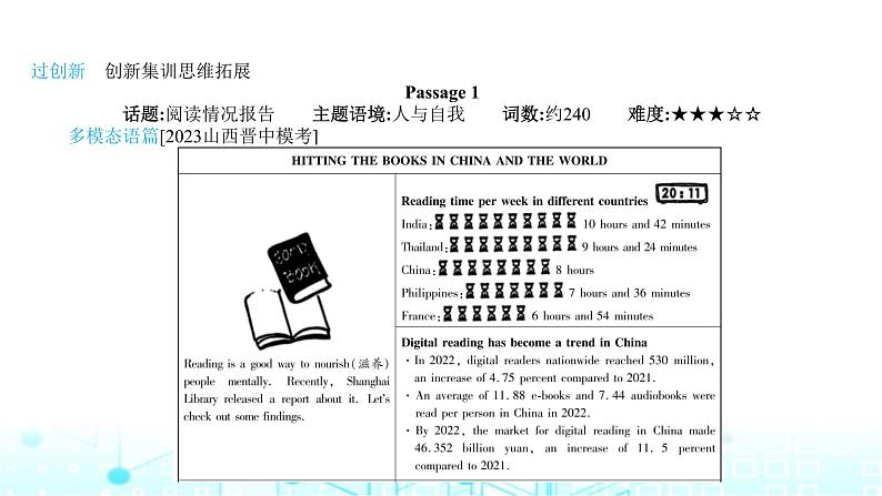 2025版高考英语一轮复习题练专题一阅读理解创新题专练课件02