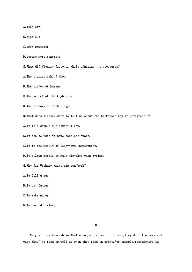 外研版新教材2025届高考英语一轮复习课时练Unit3Onthemove必修第二册含答案第2页