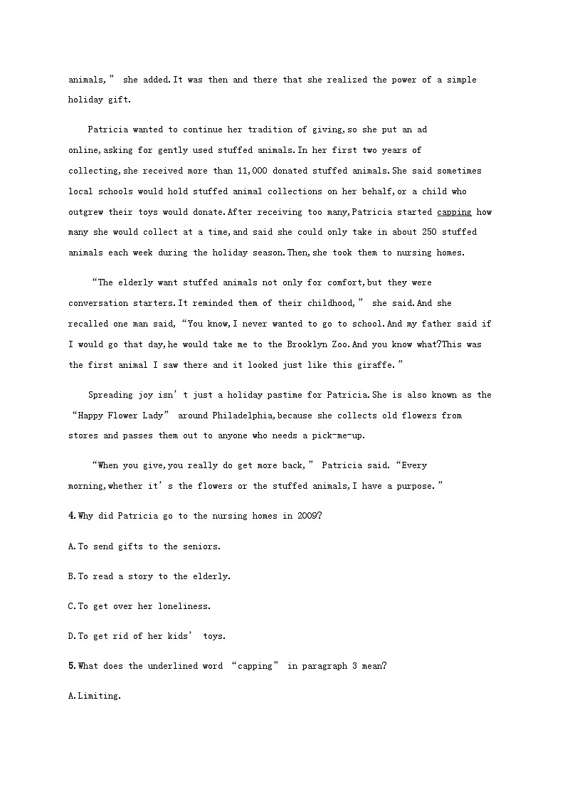 新人教版2025届高考英语一轮复习课时练Unit4JourneyAcrossaVastLand选择性必修第二册含答案第3页