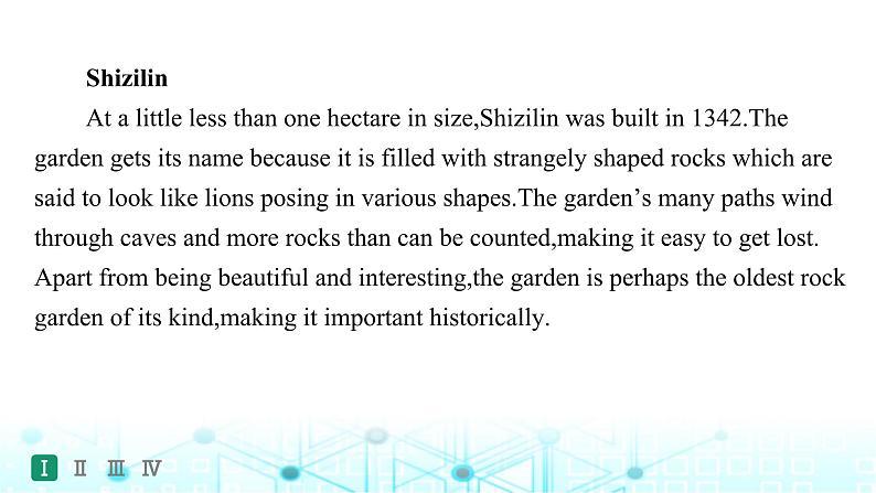 新人教版2025届高考英语一轮复习题型组合练Unit2IconicAttractions选择性必修第四册课件第4页