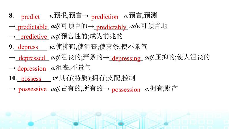 牛津译林版2025届高考英语一轮复习Unit2Theuniversallanguage选择性必修第一册课件第8页