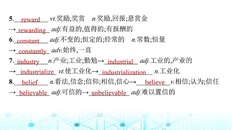 牛津译林版2025届高考英语一轮复习Unit4Exploringpoetry选择性必修第一册课件07