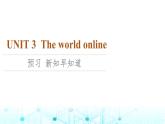 譯林版高中英語必修第三冊(cè)UNIT3預(yù)習(xí)新知早知道課件