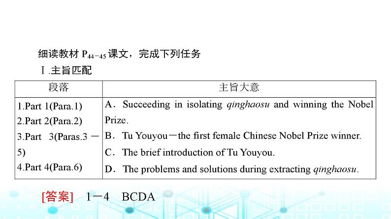 译林版高中英语必修第三册UNIT4理解课文精研读课件07