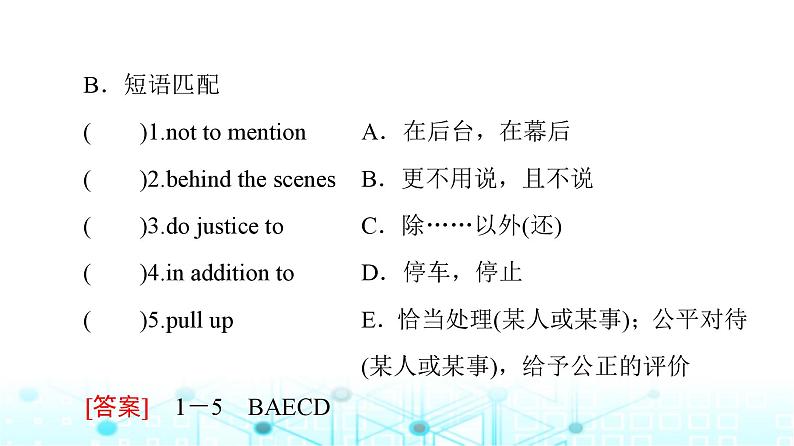 译林版高中英语必修第二册UNIT1预习新知早知道课件第4页