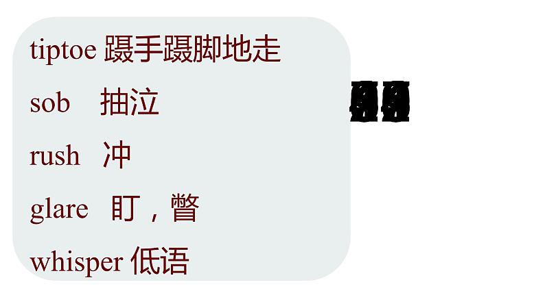 公开课-高中英语读后续写动作+动作链描写课件PPT第7页