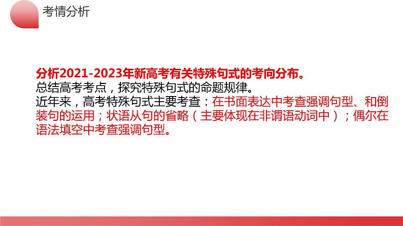 专题14 特殊句式（课件）-2024年高考英语二轮复习课件（新教材新高考）第6页