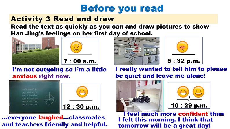 人教版2019 必修一Welcome Unit Reading and thinking课件06