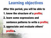 人教版2019 必修一Welcome unit Reading for writing课件