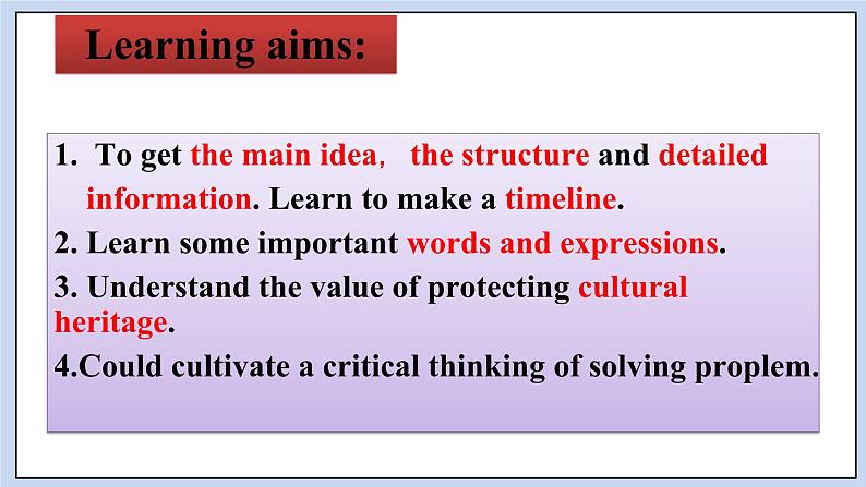 高中英语新人教必修二Unit1Period2Reading and Thinking课件02