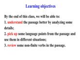 高中英语外研版选修二Unit3 Language Study课件