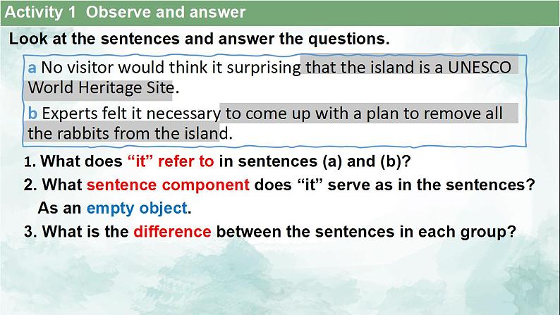 高中英语外研版选修二Unit5 Using language课件02