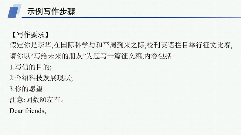 译林版高中英语选择性必修第二册UNIT4写作指导 介绍未来科技产品课件第6页