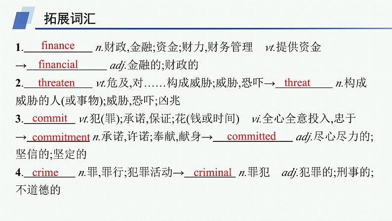 译林版高中英语选择性必修第二册UNIT4单元素能巩固提升课件第6页