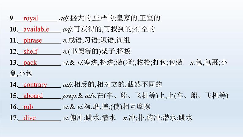 译林版高中英语选择性必修第三册UNIT3 单元素能巩固提升课件第3页