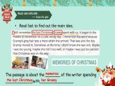 北師大版（2019）高中英語必修第一冊Unit 3 L3 Memories of christmas-課件