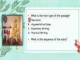 北師大版（2019）高中英語必修第一冊Unit 3 L3 Memories of christmas-課件