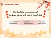 北師大版（2019）高中英語必修第一冊Unit 3 L1 Spring Festival-課件