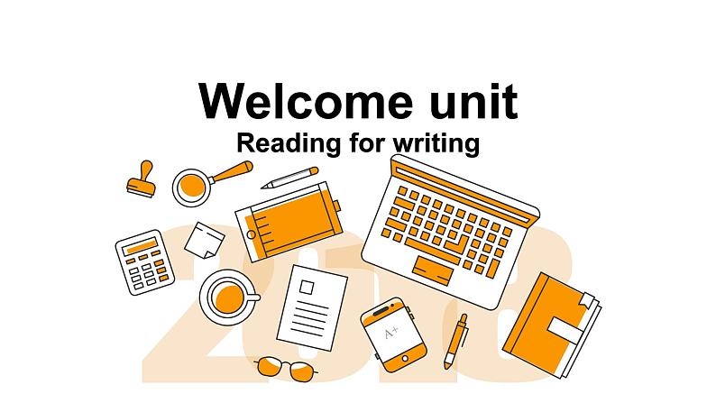 人教版2019高中英语必修一 Welcome Unit Reading for Writing 课件01