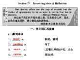 新外研版英语必修第二册课件：UNIT 1 Food for thought Section-　Presenting ideas & Reflection