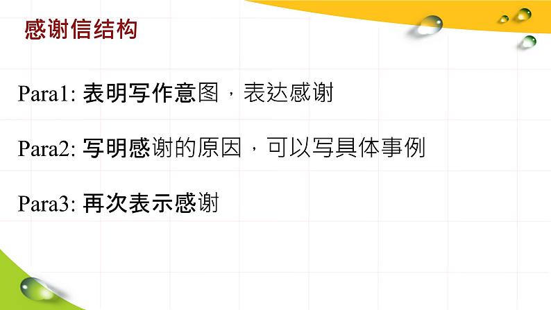 应用文写作之感谢信解析及范文课件-2025年高考英语作文复习专项03