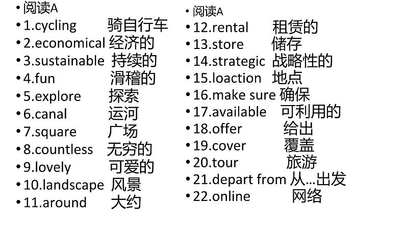 2023年新高考全国卷1重难点词汇清单课件-2024届高三下学期英语冲刺复习专项02