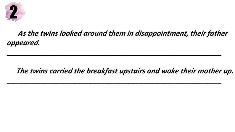 6续写真题2021年新I卷+新II卷母亲节的惊喜课件PPT08