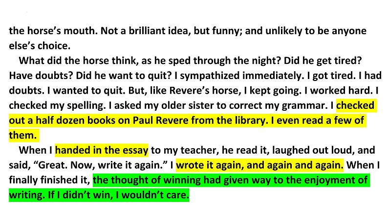 高考真题之读后续写00 2023年6月新高考（写作）05