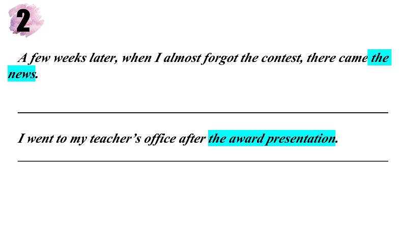 高考真题之读后续写00 2023年6月新高考（写作）08