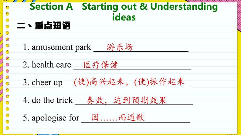 高中英语外研选择性必修第一册 Unit 1  Section A  Starting out & Understanding ideas  PPT课件第6页