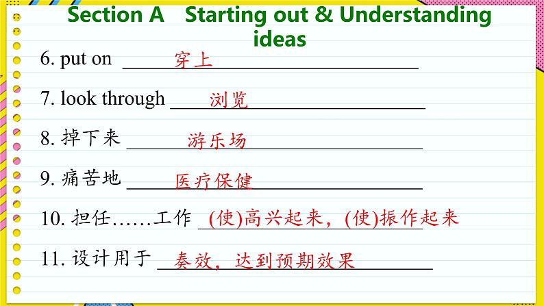 高中英语外研选择性必修第一册 Unit 1  Section A  Starting out & Understanding ideas  PPT课件第7页