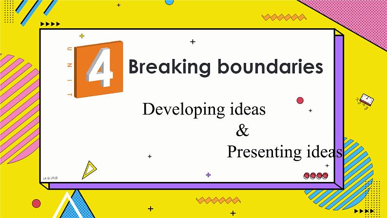 高中英语外研选择性必修第二册 Unit4 Developing ideas&Presenting ideas PPT课件第1页