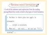 高中英语必修一册 Unit 2 Using language  PPT课件