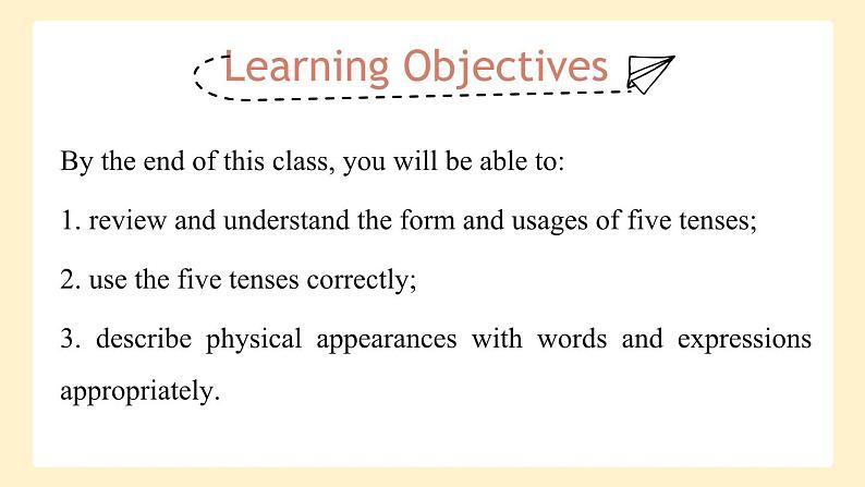 高中英语必修一册 Unit 3 Using language  PPT课件03