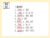 高中英语必修一册 Unit 4 词汇  PPT课件