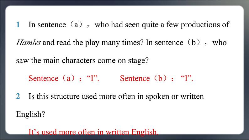 高中外研英语必修二册 Unit 4 Using language (1) PPT课件第4页