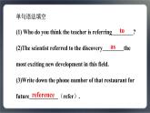 高中外研英语必修二册 Unit 6 Language points (1) PPT课件