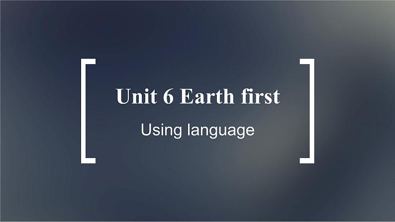 高中外研英语必修二册 Unit 6 Using language PPT课件第1页