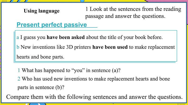 高中外研英语必修三册 Unit3 Using language PPT课件第2页