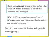高中外研英语必修三册 Unit3 Using language PPT课件