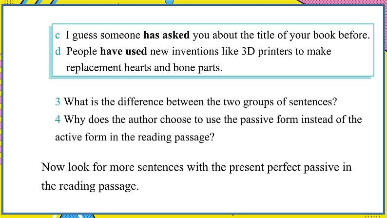 高中外研英语必修三册 Unit3 Using language PPT课件第3页