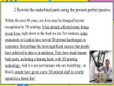 高中外研英语必修三册 Unit3 Using language PPT课件