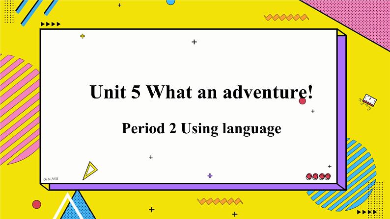 高中外研英语必修三册 Unit5 Using language PPT课件第1页