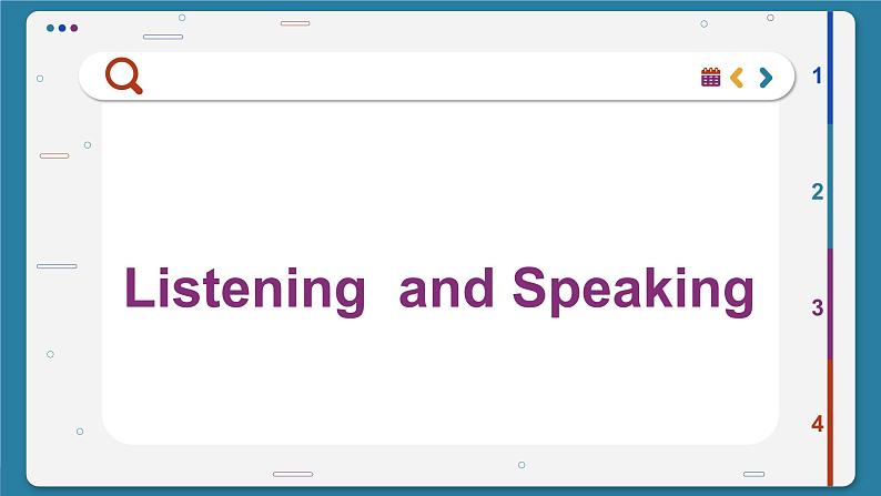 高中RJ英语必修第三册 Unit 1 ①Listening and Speaking  PPT课件第2页